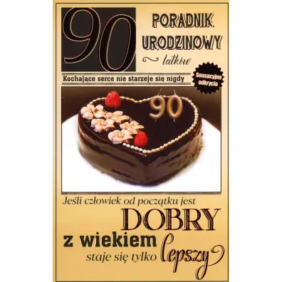 AbCard Kartka okoliczno�ciowa Urodziny 90