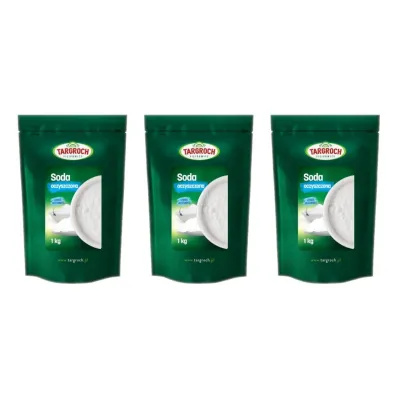 Targroch Soda Oczyszczona Zestaw 3 x 1 kg