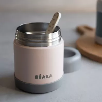Beaba Pojemnik - termos obiadowy ze stali nierdzewnej z hermetycznym zamkniciem 300 ml
