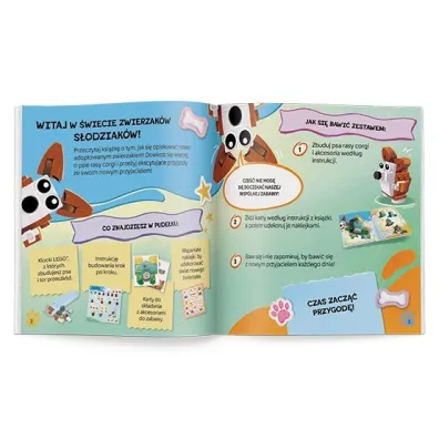 LEGO Master Brand. Zwierzaki S�odziaki. Corgi