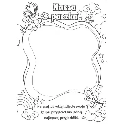 Najlepsze przyjaciki. SuperMoce kolorowanki