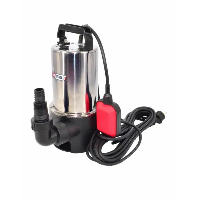 Awtools Pompa inox wody brudnej z p�ywakiem 1100w