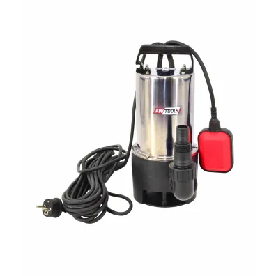 Awtools Pompa inox wody brudnej z p�ywakiem 1100w