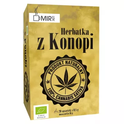 Mir-Lek Herbatka li�� konopi 20 x 0.8 g Bio