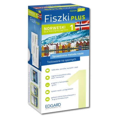 Fiszki plus. Norweski dla pocz�tkuj�cych. Poziom A0-A1