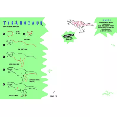 Dinozaury. Kocham rysowa�