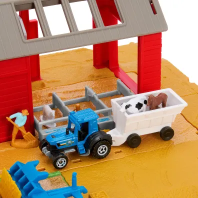 Matchbox. Prawdziwe Przygody. Zestaw Farma Mattel