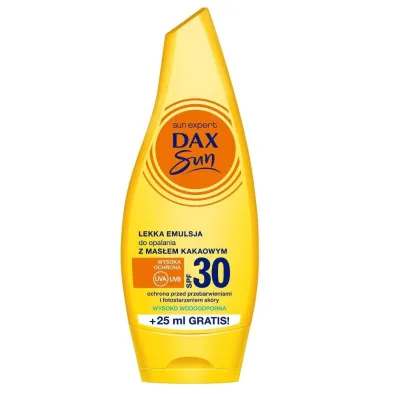 DAXSun SPF30 lekka emulsja do opalania Mas�o Kakaowe