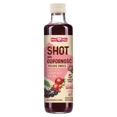 Polska R�a Shot na odporno�� polskie owoce 250 ml