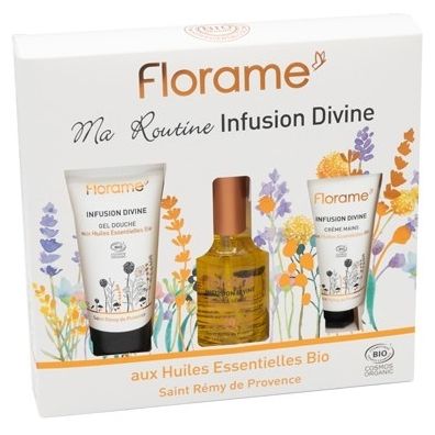 Florame Zestaw upominkowy Infusion Divine 50 ml + 50 ml + 30 ml