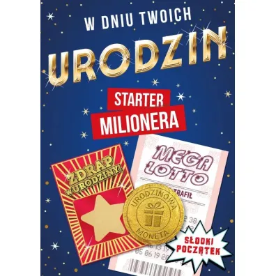 Armin Style KARNET URODZINY B6 Z KOP AS MO-15 FOL