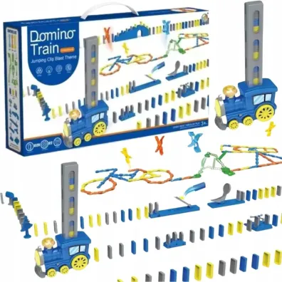 Klocki domino Poci�g