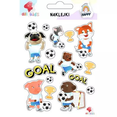 All4Kids Naklejki dla dzieci Zwierz�ta na boisku