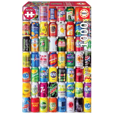 Puzzle miniaturowe 1000 el. Napoje ch�odz�ce II Educa