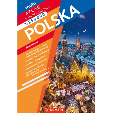 Atlas samochodowy Polska 1:250 000