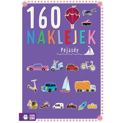 KSIAZECZKA EDUK A4 160 NAKLEJEK POJAZDY ZS - Zuzanna  Pacholska