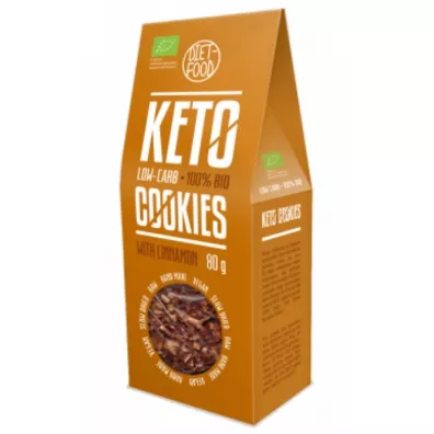 Diet-Food Ciasteczka keto z cynamonem 80 g Bio