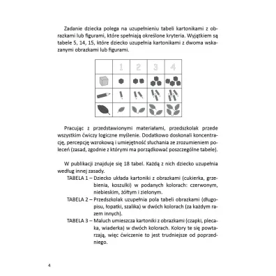 Uzupe�nianki logiczne Materia�y usprawniaj�ce logiczne my�lenie i umiej�tno�� kategoryzowania