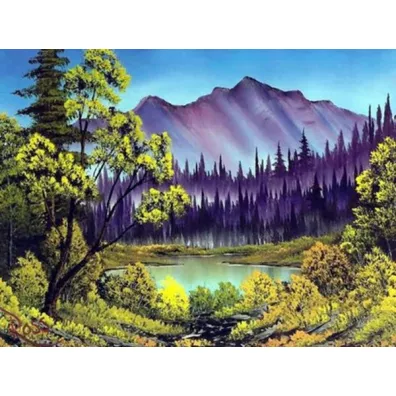 Norimpex Diamentowa mozaika Grski krajobraz 30x40cm 1009188