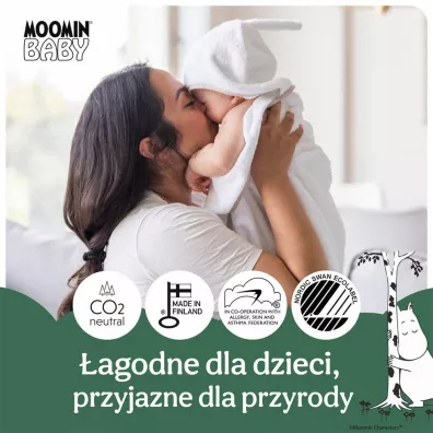 Muumi Baby Pieluchomajtki ekologiczne 4 (7-11 kg) 40 szt.