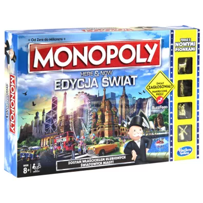 Monopoly Here&Now Edycja �wiat