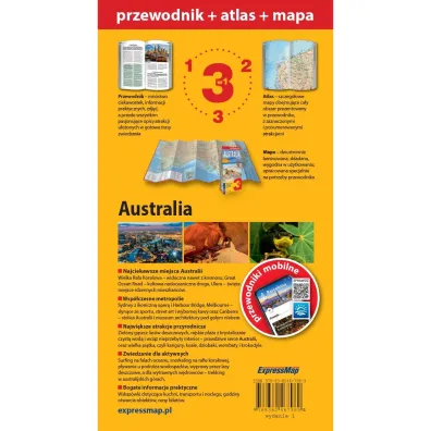 Australia zestaw przewodnikowy 3w1 2024