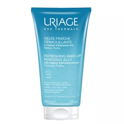 Uriage Odwieajcy el do demakijau z ekstraktem z organicznej Szarotki Alpejskiej 150 ml