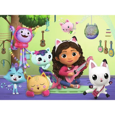 Puzzle 30 el. Koci Domek Gabi Trefl
