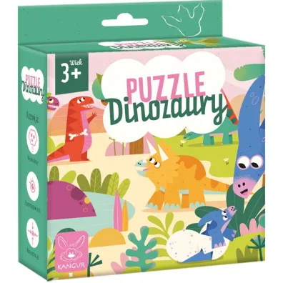 Puzzle Dinozaury 3+ Kangur