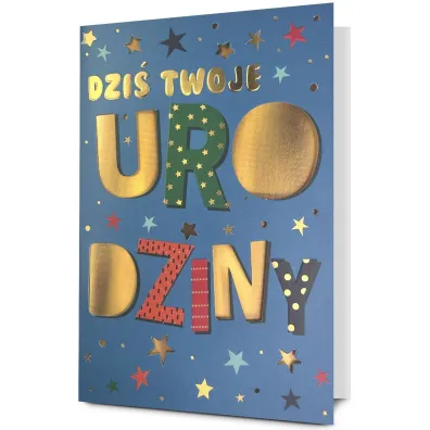 Pan Dragon Karnet B6 Urodziny
