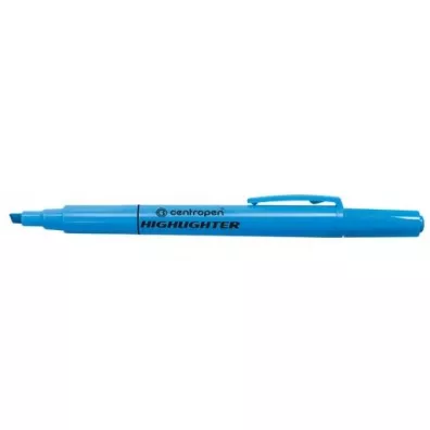 Centropen Zakre�lacz cienki Highlighter niebieski