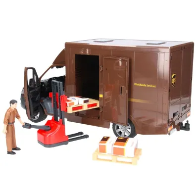 MB Sprinter UPS z kierowc� i akcesoriami BRUDER BR-02678