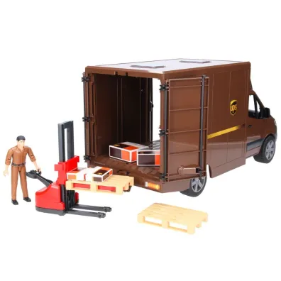 MB Sprinter UPS z kierowc� i akcesoriami BRUDER BR-02678