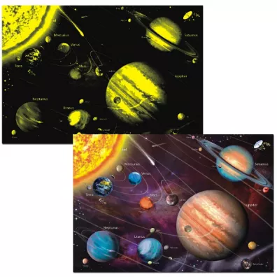 Puzzle fluorescencyjne 1000 el. Ukad soneczny Educa