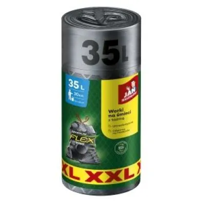 Jan Niezb�dny Worki na �mieci LD Magnum 35L Ta�ma Czarne 30 szt.