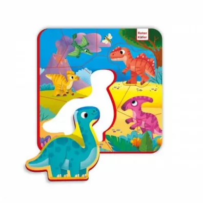 Puzzle piankowe magnetyczne Dinozaury Roter Kafer