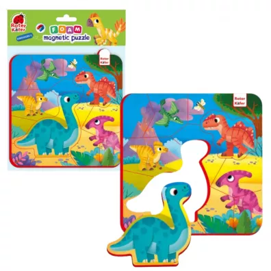 Puzzle piankowe magnetyczne Dinozaury Roter Kafer