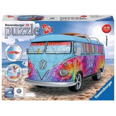 Puzzle VW Bus T1 Indian Summer 3D, 162 elementw Ravensburger