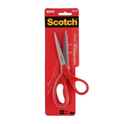 3M No�yczki uniwersalne Scotch czerwone 18cm