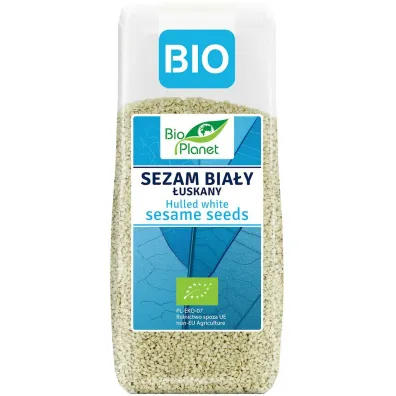 Bio Planet Sezam bia�y �uskany 200 g Bio