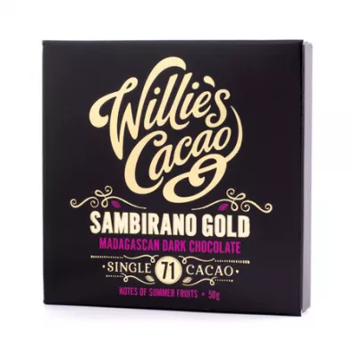 Willies Cacao Zestaw czekolad Wonders of the World 5 x 50 g