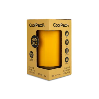 Patio Kubek termiczny Coolpack Coffee Mug Tom Mustard 350 ml