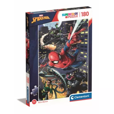 Puzzle 180 el. Super Kolor Marvel Spider-Man Clementoni