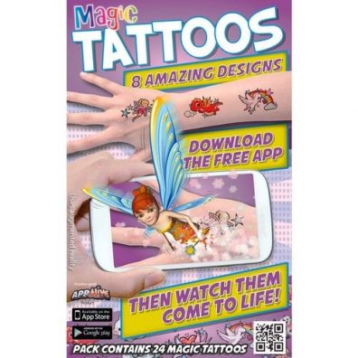 Magiczne tatuae z aplikacj Fantazje