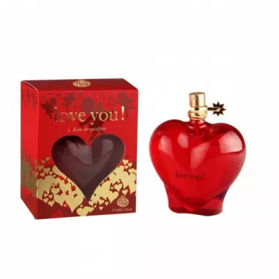 Real Time Woda perfumowana dla kobiet Love You! Red 100 ml