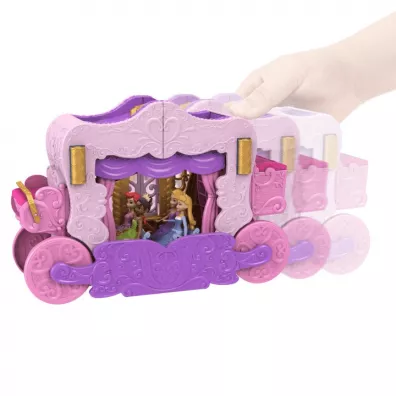Disney Princess. Zestaw 2w1 Karoca i Zamek HWX17