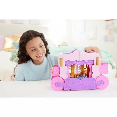 Disney Princess. Zestaw 2w1 Karoca i Zamek HWX17