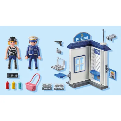 Playmobil Action Heroes Policyjny pok�j przes�ucha� 71733