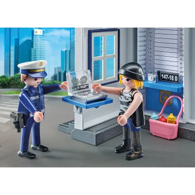 Playmobil Action Heroes Policyjny pok�j przes�ucha� 71733