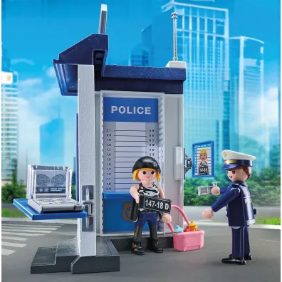 Playmobil Action Heroes Policyjny pok�j przes�ucha� 71733